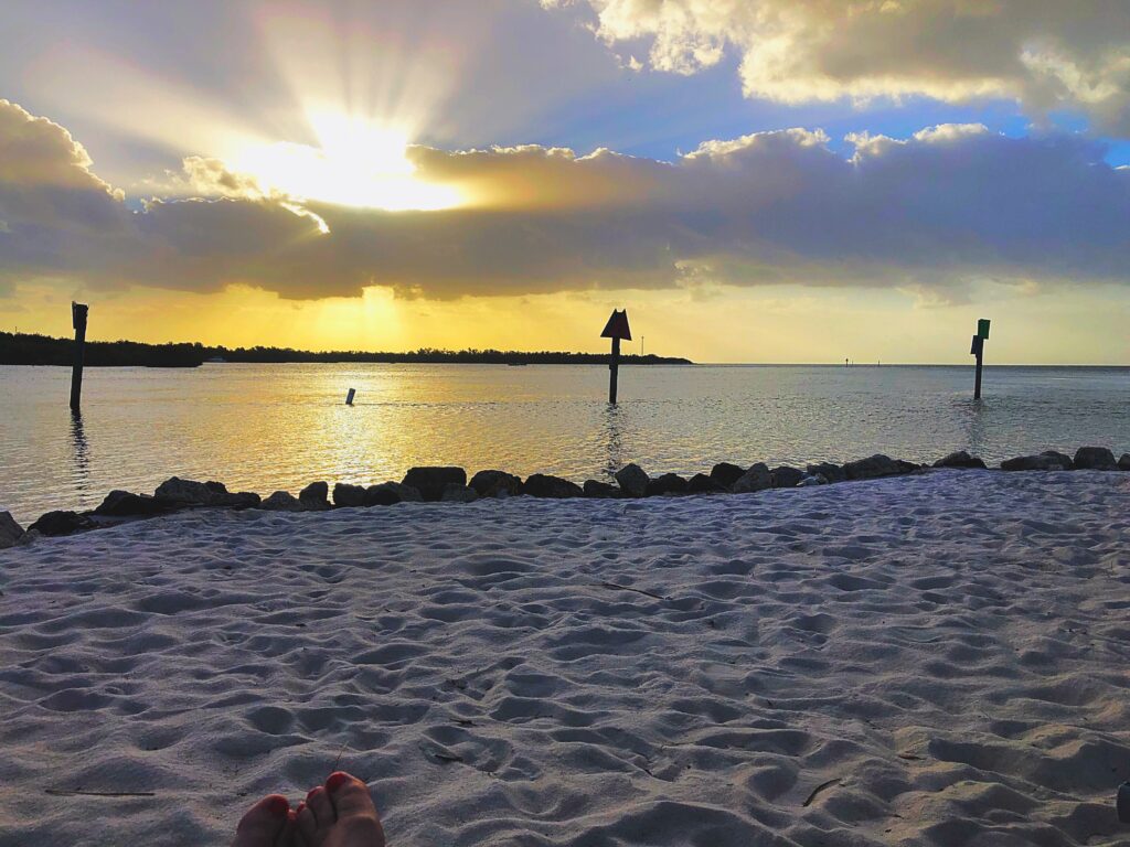 beach sunrise