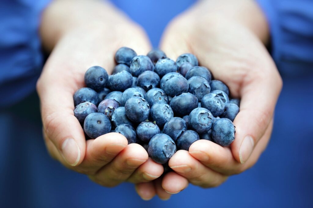blueberries